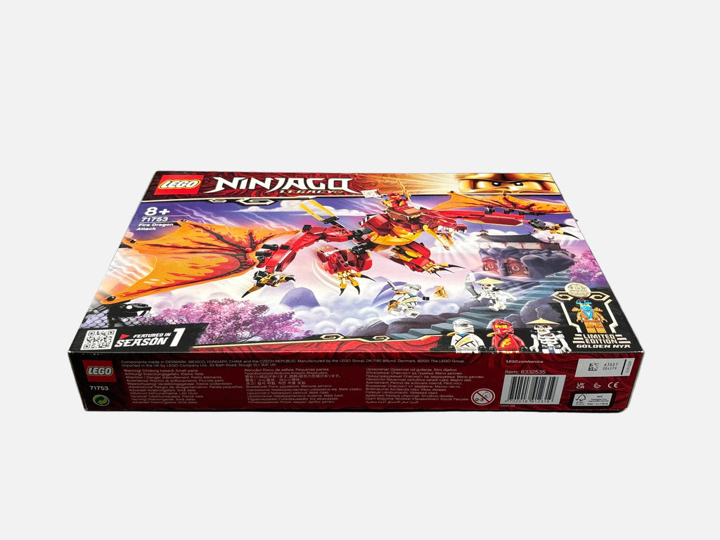 LEGO® Ninjago Legacy 71753 – Kais Feuerdrache mit goldener Nya Figur | Neu & OVP
