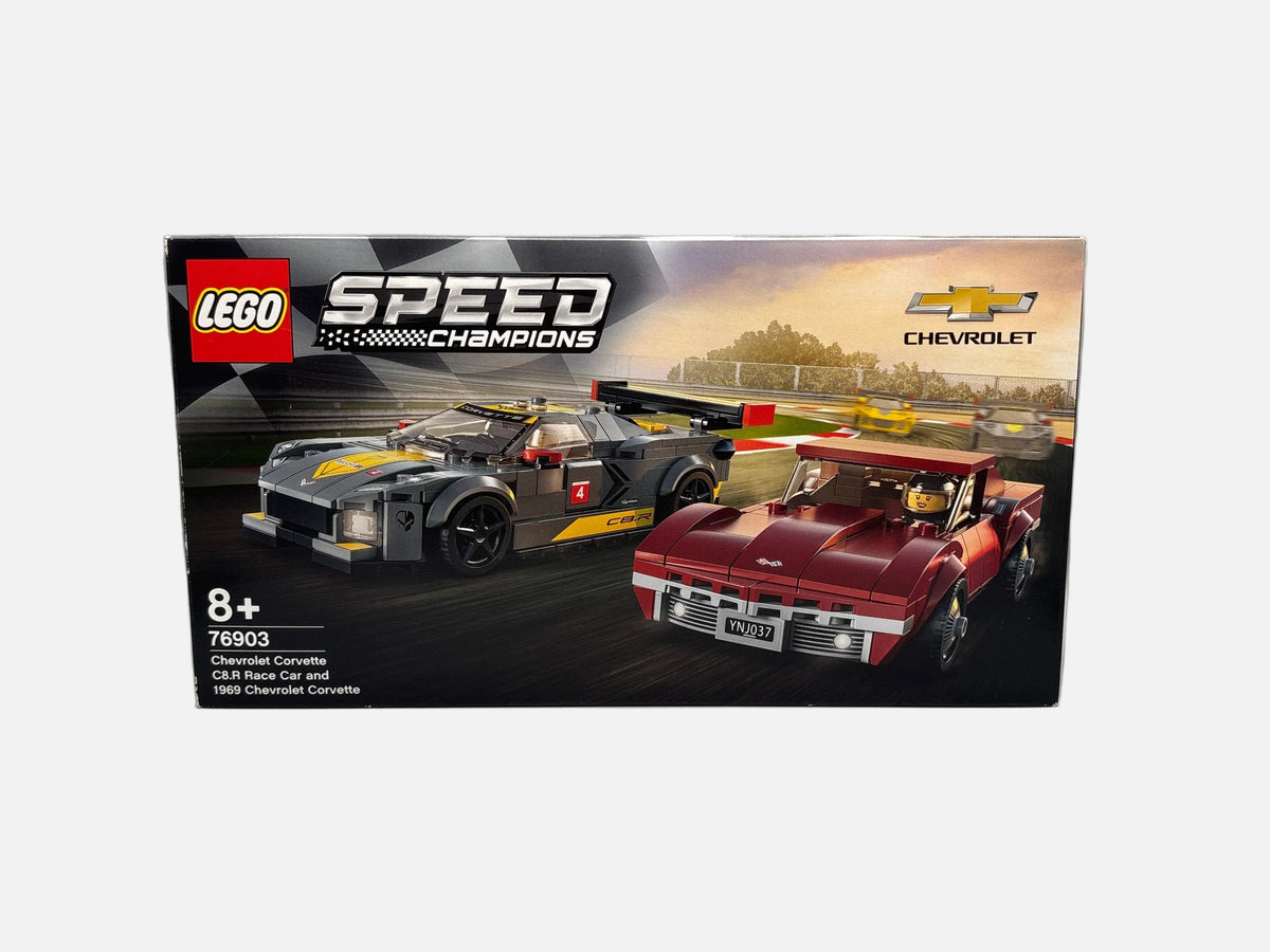 LEGO® Speed Champions 76903 – Chevrolet Corvette C8.R und 1968 Chevrolet Corvette | Neu & OVP
