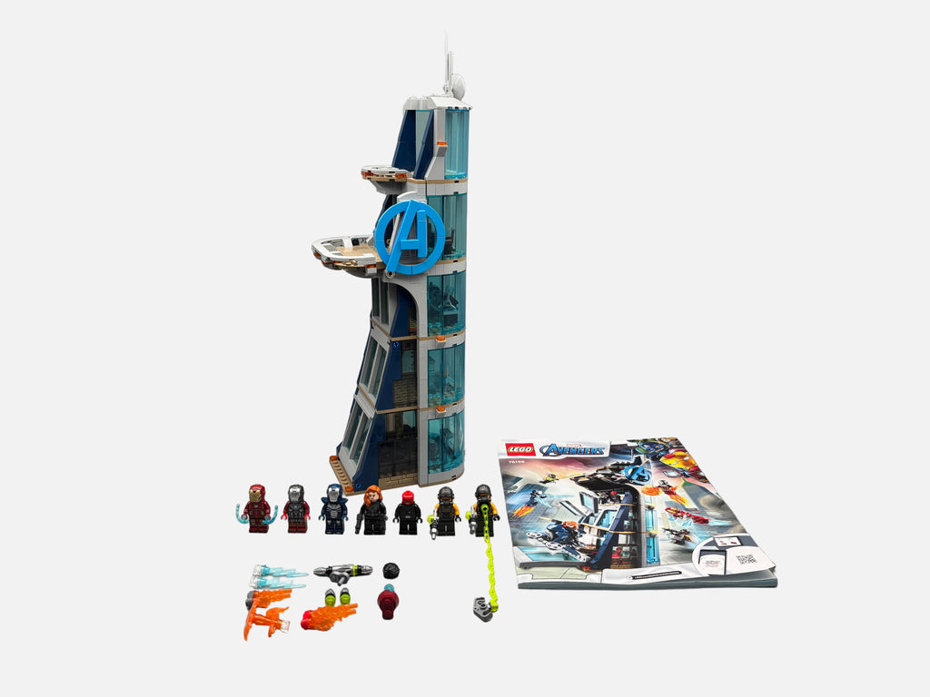 LEGO® Marvel™ 76166 – Avengers Tower Battle mit Figuren | Gebraucht vollständig