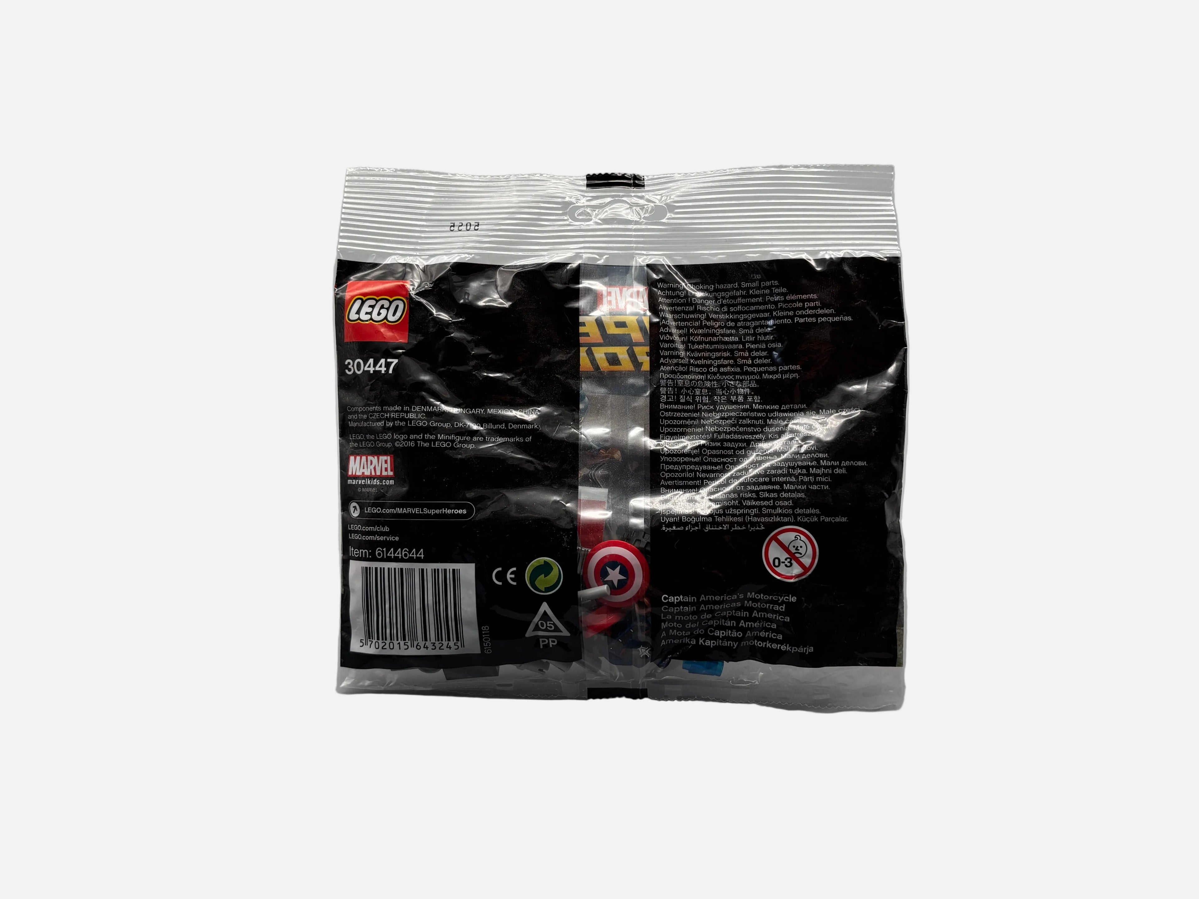 LEGO® Marvel™ 30447 – Captain America’s Motorcycle Polybag